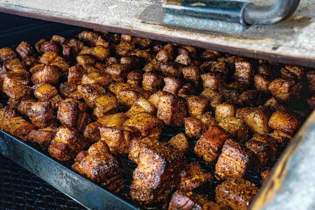Bacon Burnt Ends Plate