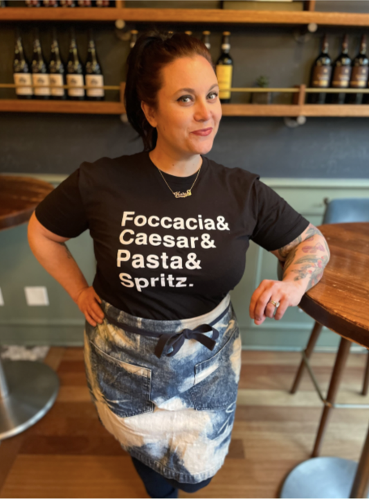 "Focaccia & Spritz" T Shirt SM