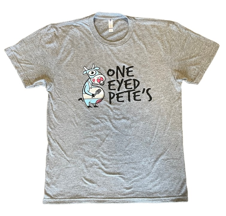 One Eyed Pete's Grey T