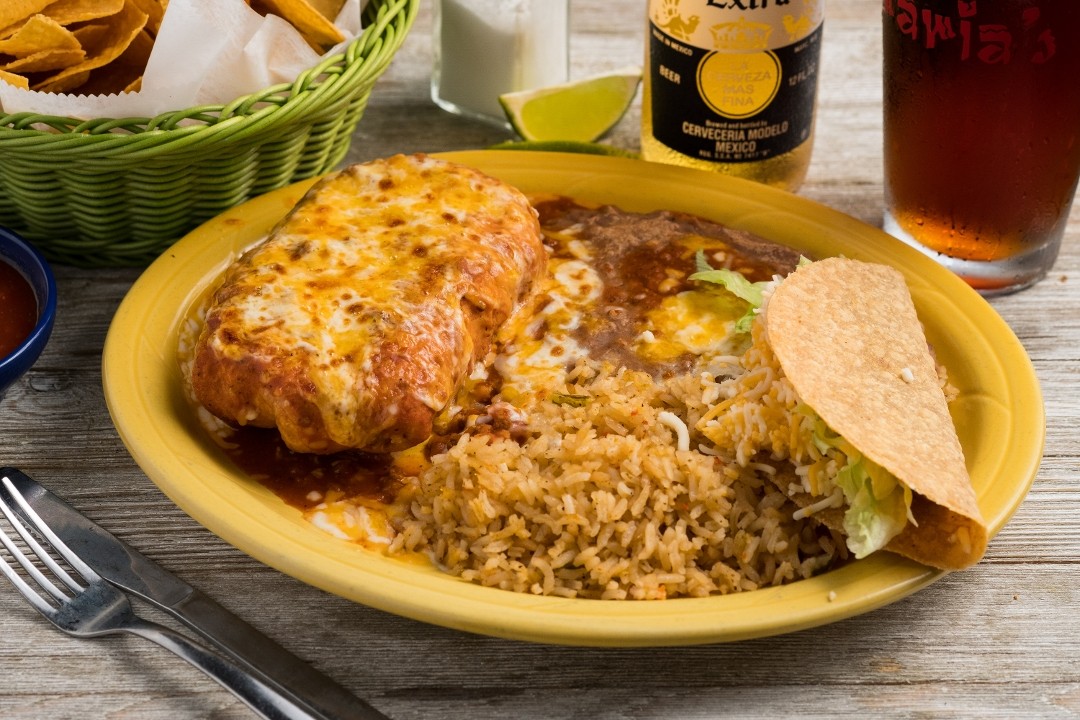 Maria's Chimichanga Beef or Chicken