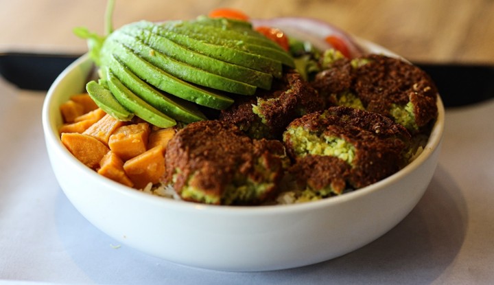 Avocado Falafel Bowl(Vegan)