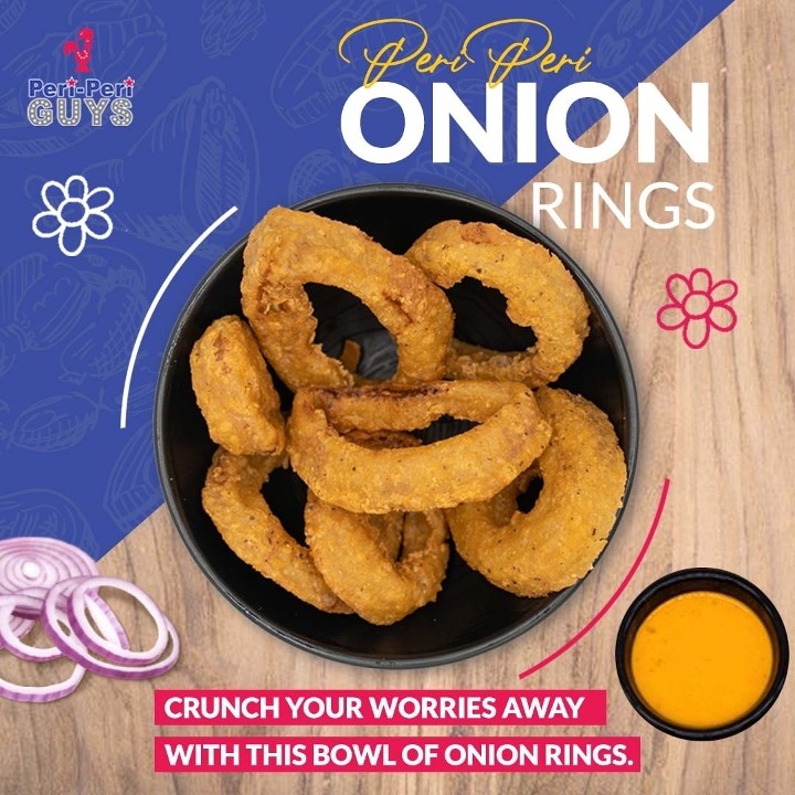 Peri-Onion Rings ( 6pcs )