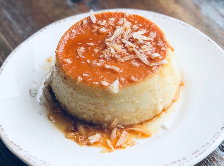 Coconut Flan.