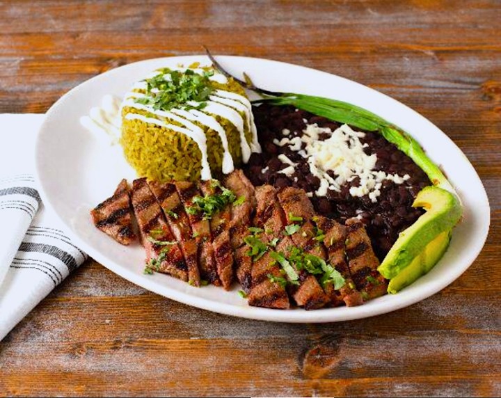 Carne Asada Plato.