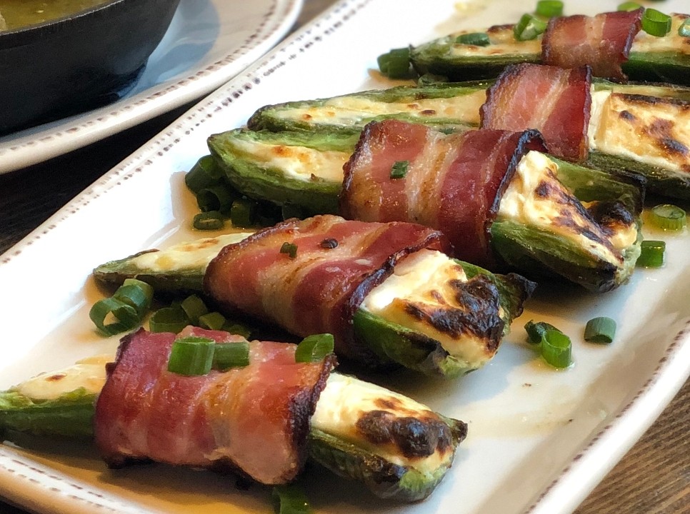 Bacon Wrapped Jalapenos.