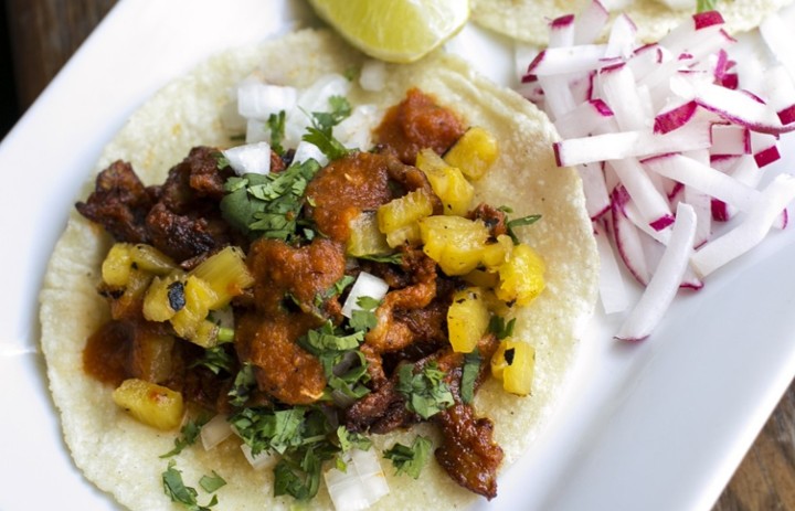 Al Pastor Tacos.