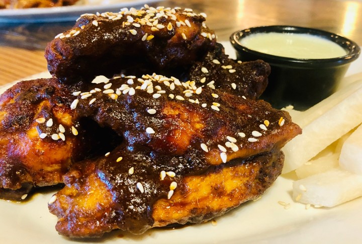 Mole Poblano Wings