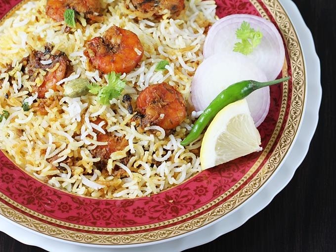 Shrimp Biryani