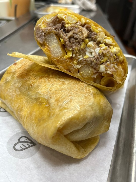 Breakfast Burrito (Choose Meat)