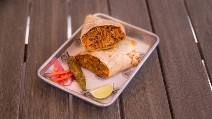 Cochinita Pibil Burrito