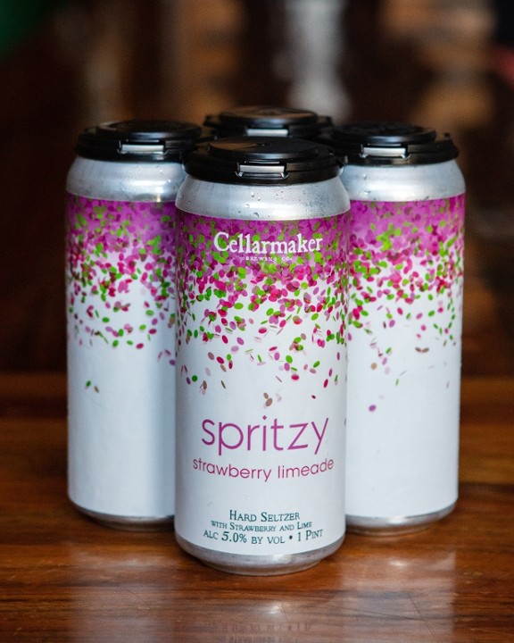 Spritzy: Strawberry Limeade - Hard Seltzer 4pk