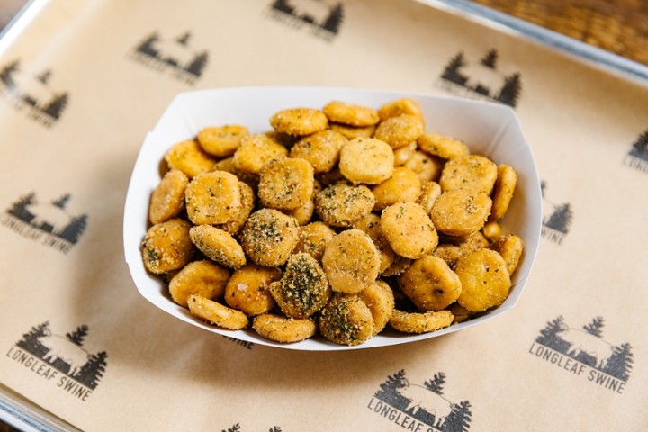 Fried Oyster Crackers