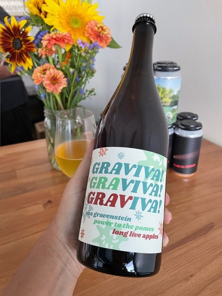 Graviva! - Tilted Shed Ciderworks 750ml Bottle