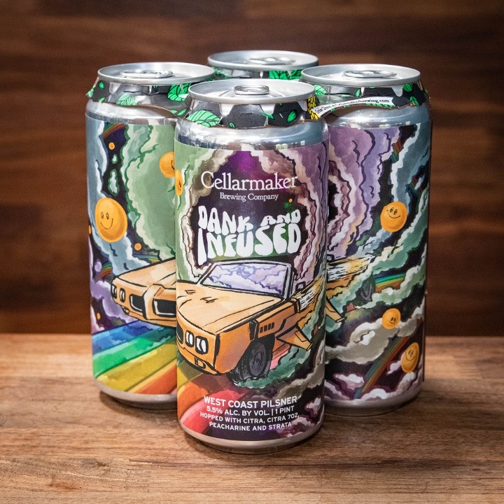 Dank and Infused Pilsner 4pk