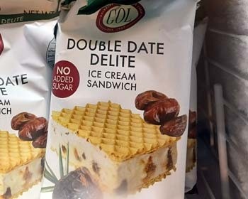 Double Date Delight Ice Cream Sandwich (3.5 oz)