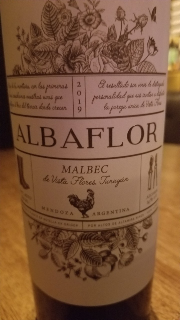 Albaflor Malbec (by the glass)