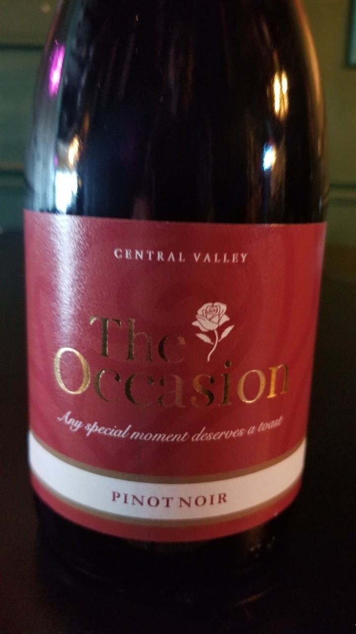 The Occasion Pinot Noir (by the glass)