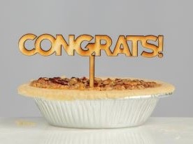 Congrats Pie Pick