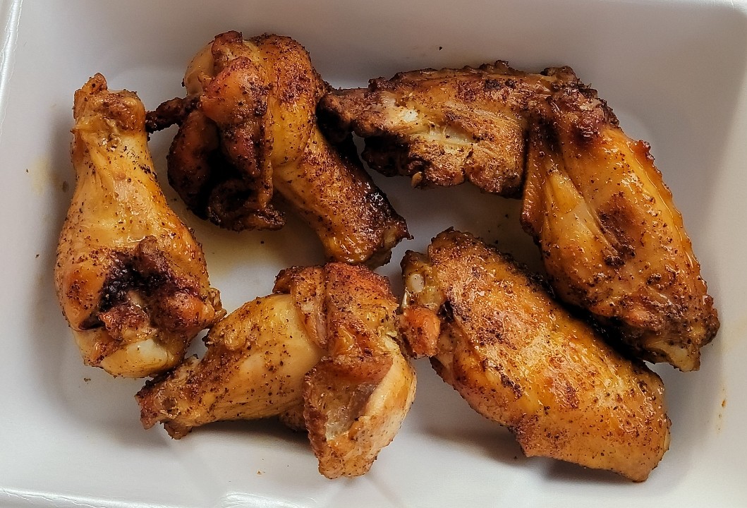 6ct Smoked Chicken Wings.