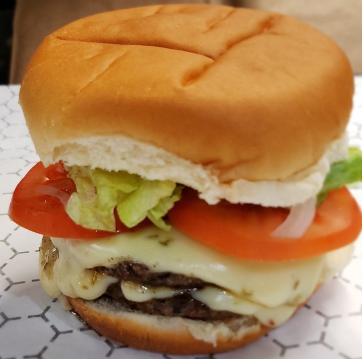 Double Jalapeno Burger (2- 1/4lb patties)