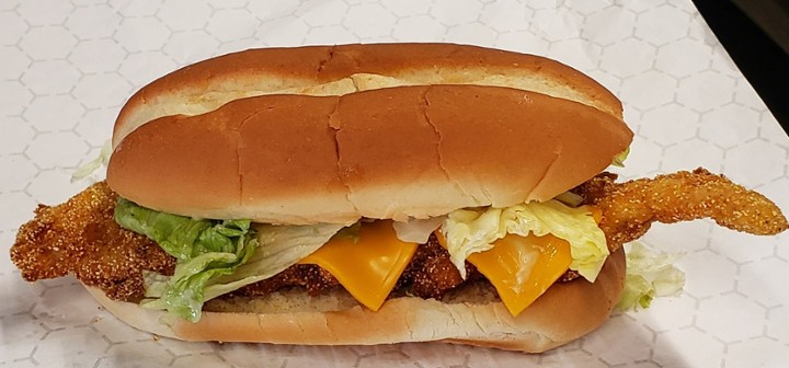 Deluxe Catfish Sandwich