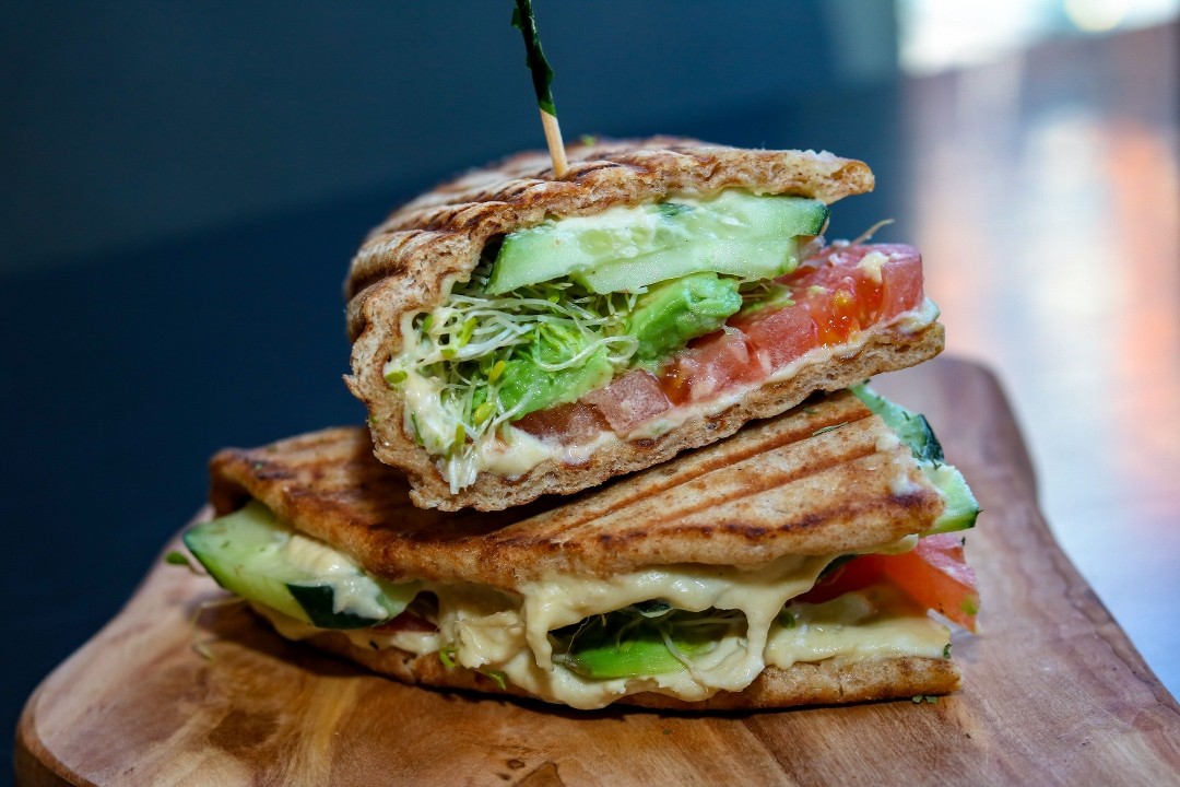 Vegetarian Pita Sandwich