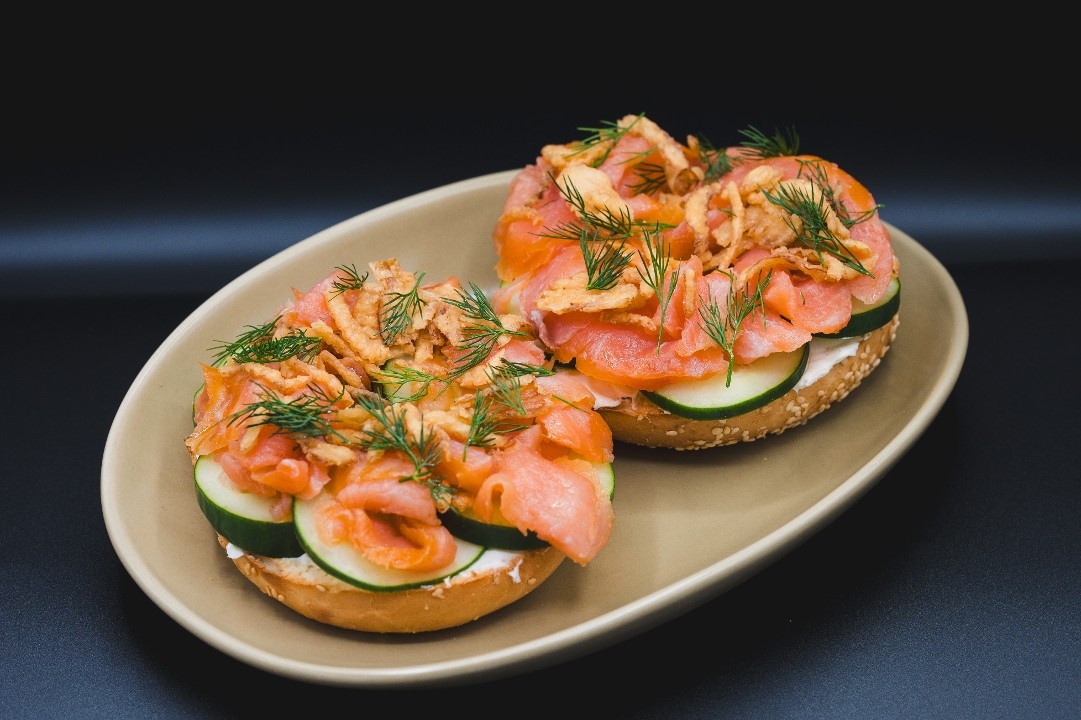 Bagel With Salmon