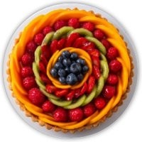Sticker Fruit Tart