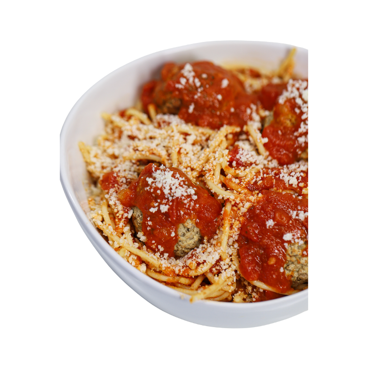 Spaghetti & Meatballs with Marinara