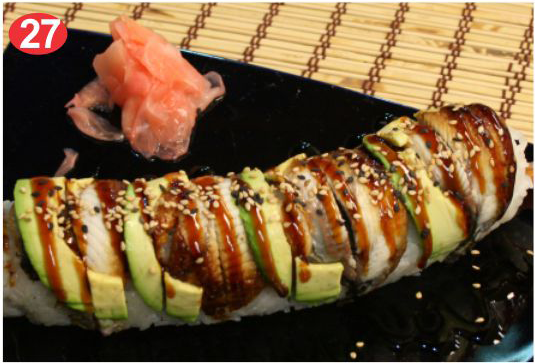 #27. Unagi Dragon Roll