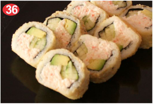 #36. Tempura California Roll