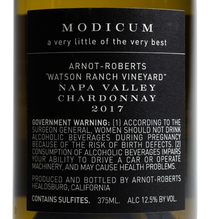 Chardonnay, Modicum, Napa Valley