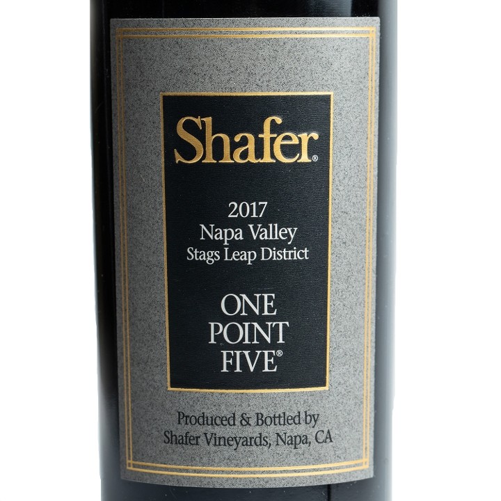 Cabernet Sauvignon, Shafer Vineyards, One Point Five, Stags Leap District