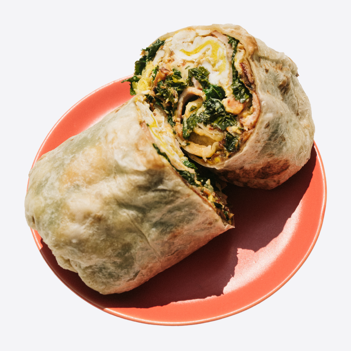 Egg, Broccoli & Sausage Wrap