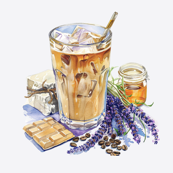 Honey Lavender White Mocha  (New!)
