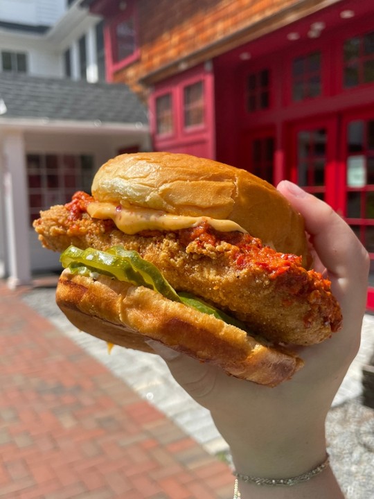 Plant-Based Protein Fried Sammie