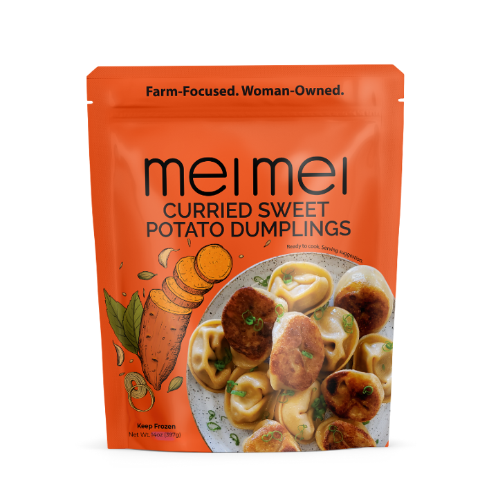 Curried Sweet Potato Dumplings pack