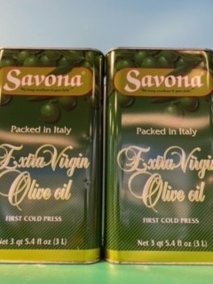 Savona Cold Pressed Olive Oil 3L