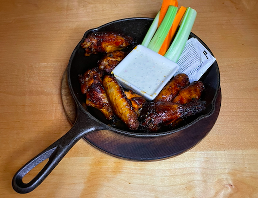 Wood Fired WIngs-Gangham Style