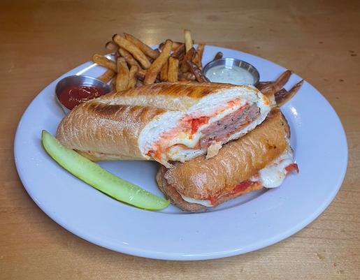 Meatball Parm Grinder