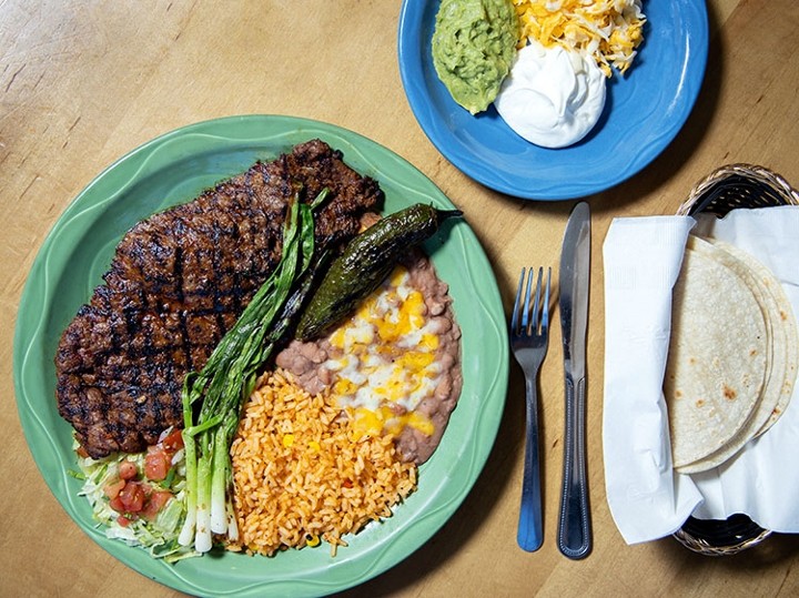 Carne Asada Plate