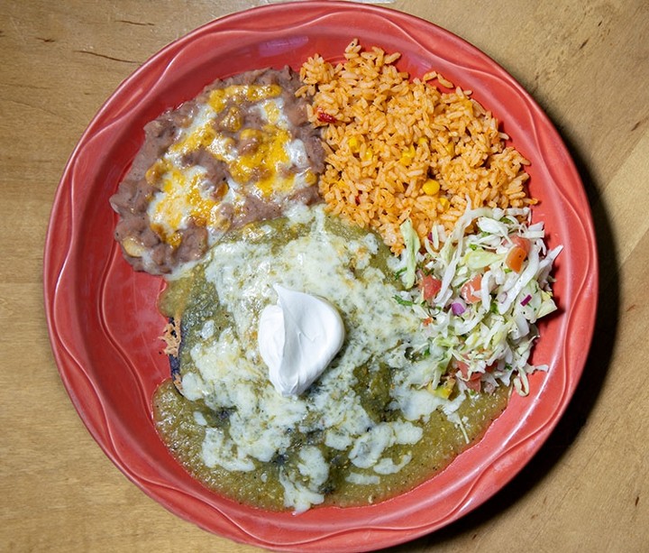 Enchilada Especial Del Azul