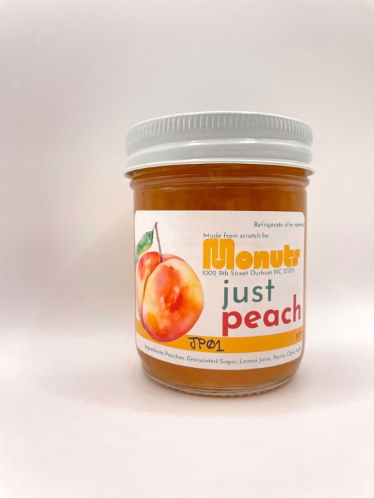 Peach Jam Jar