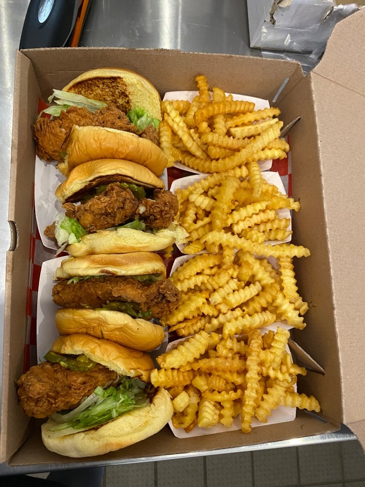 4X4 CRISPY CHICKEN COMBO BOX