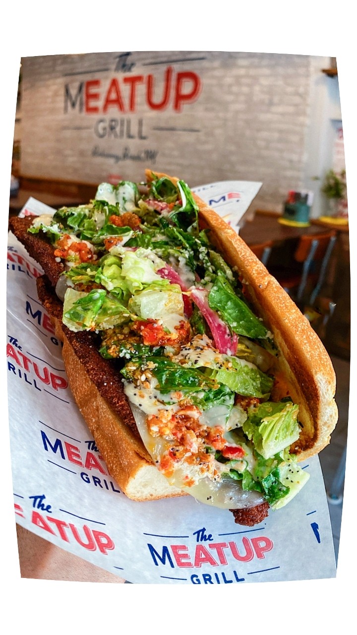 CHICKEN CUTLET CAESAR HERO