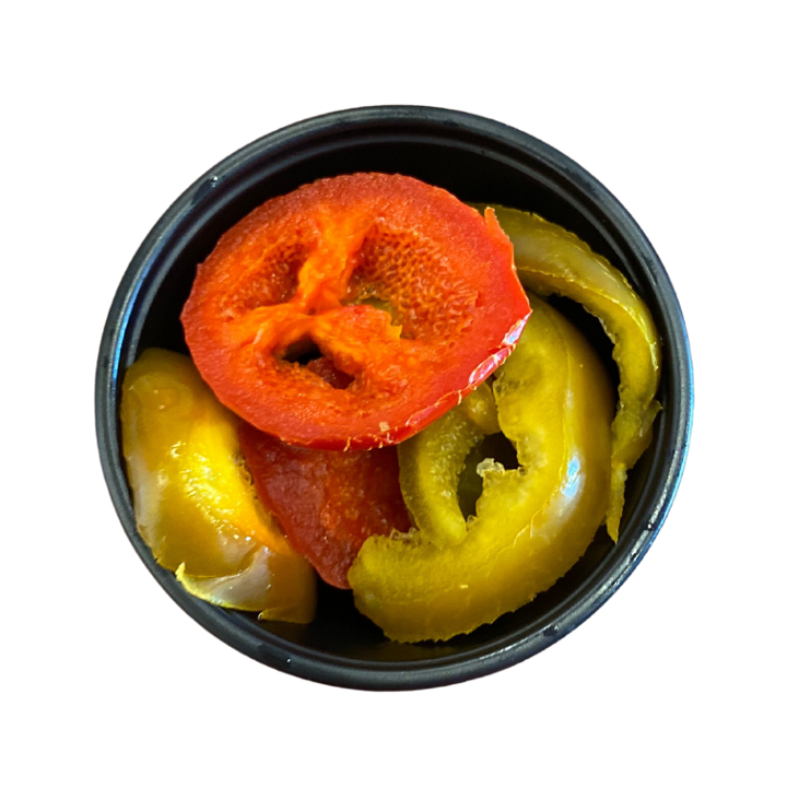 Side of Hot Cherry Peppers 2oz