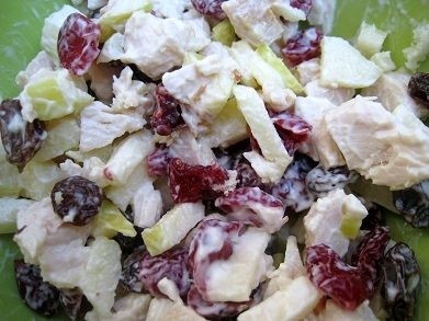 Cranberry Apple Chicken Salad