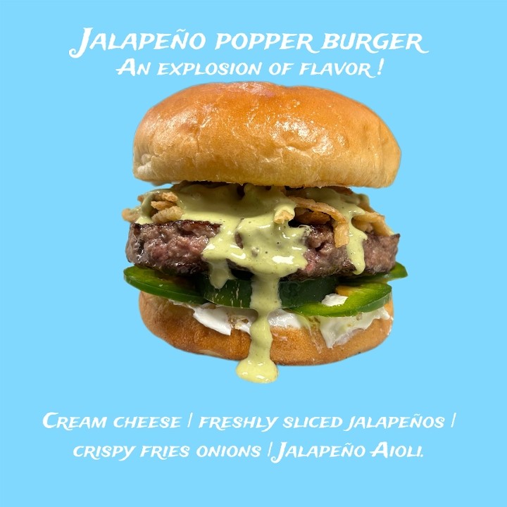 Jalapeño Popper Burger