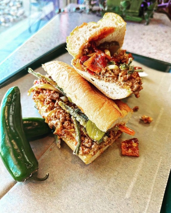 BBQ Jalapeno Bacon Cheeseburger Sub