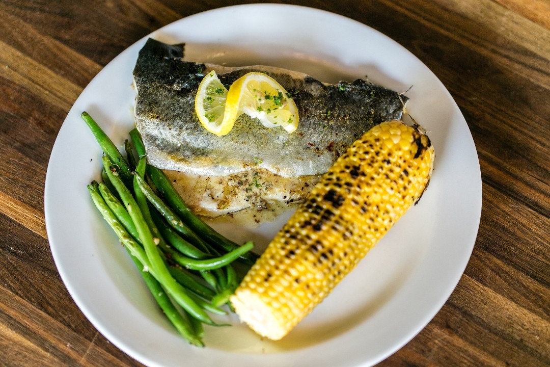 Grilled Trout Dinner